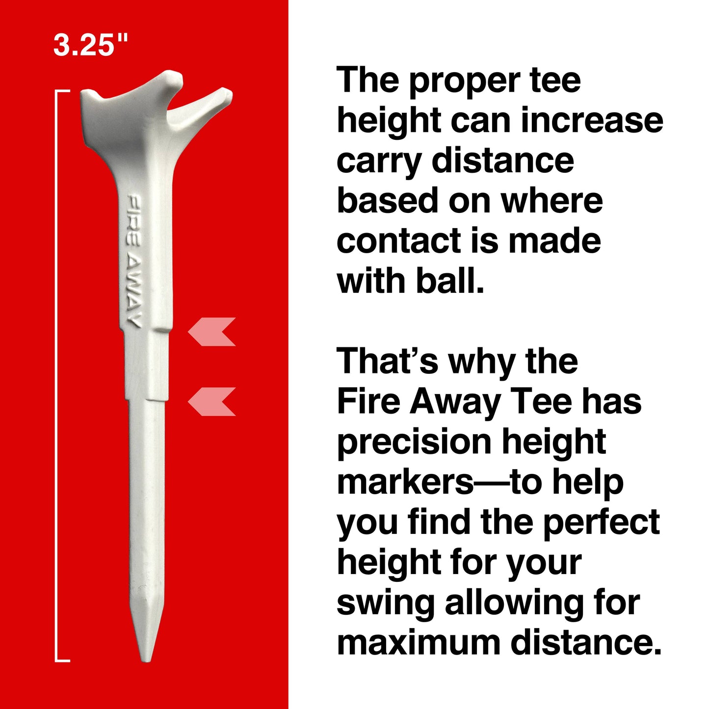 Fire Away Tee - The Unbreakable Tee for Perfect Launch