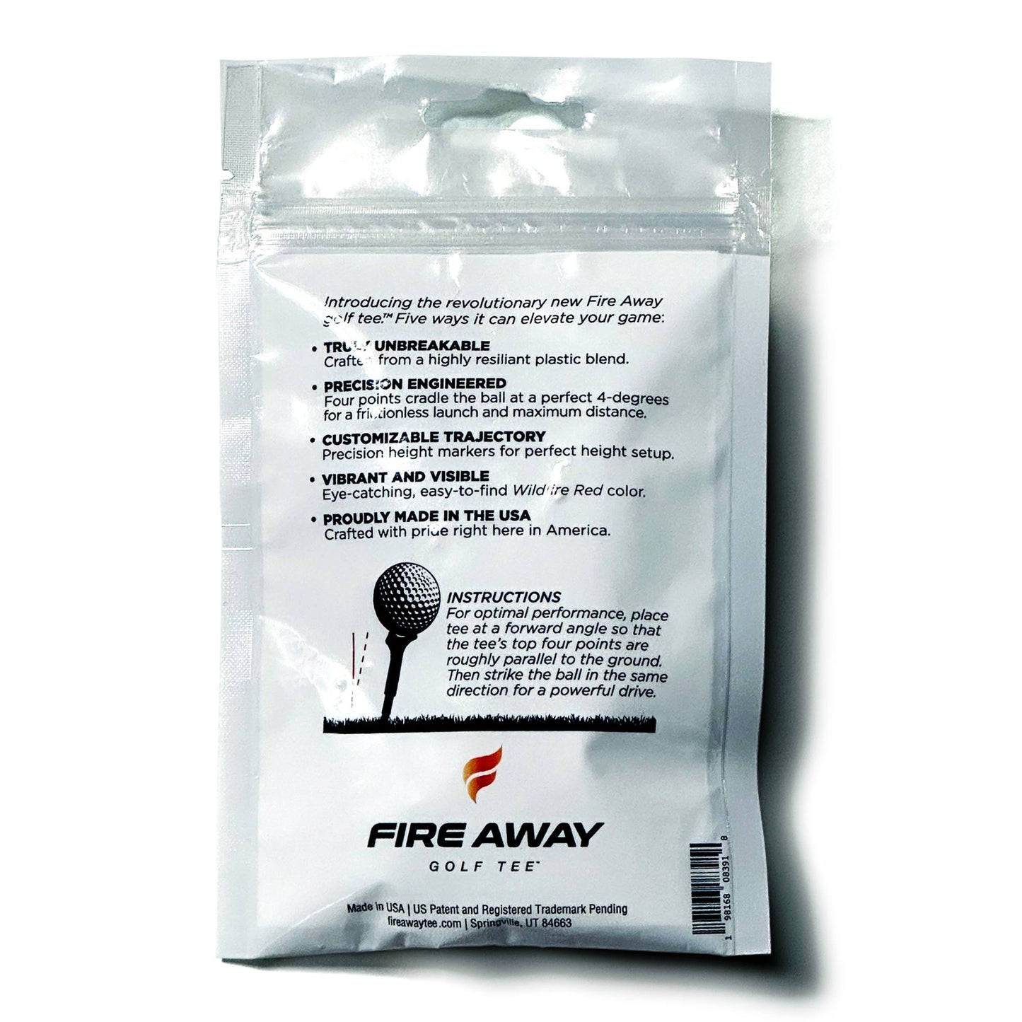 Fire Away Tee - The Unbreakable Tee for Perfect Launch