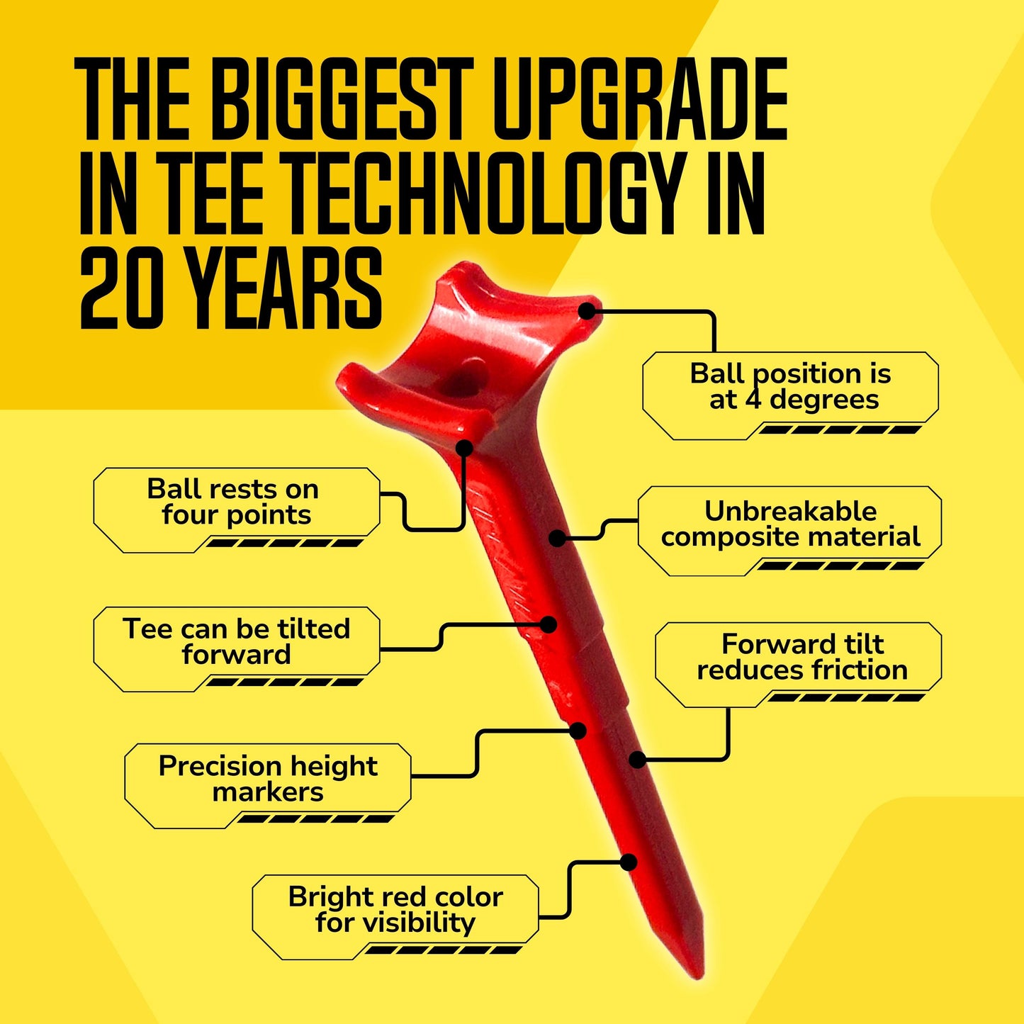 Fire Away Tee - The Unbreakable Tee for Perfect Launch