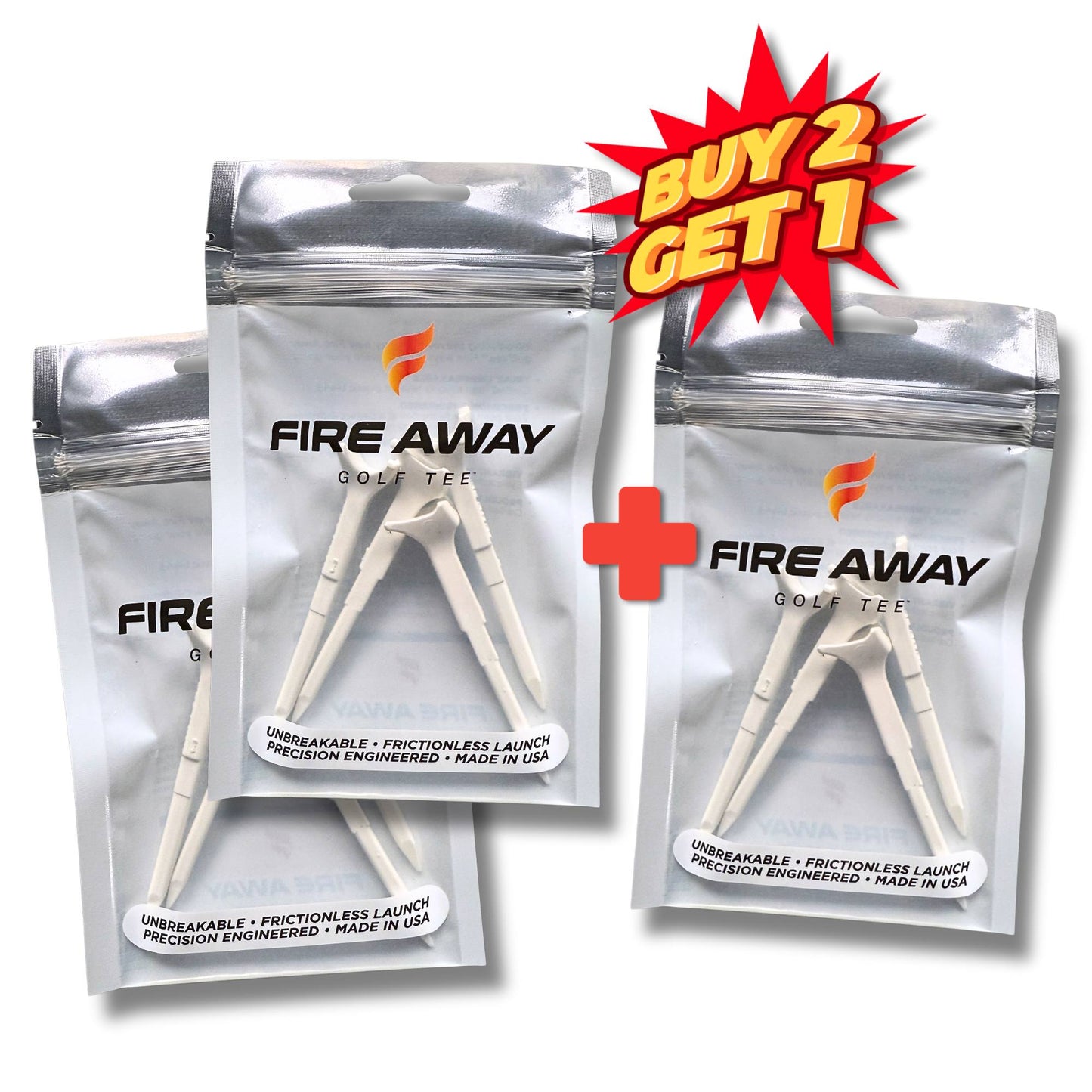 Fire Away Tee - The Unbreakable Tee for Perfect Launch