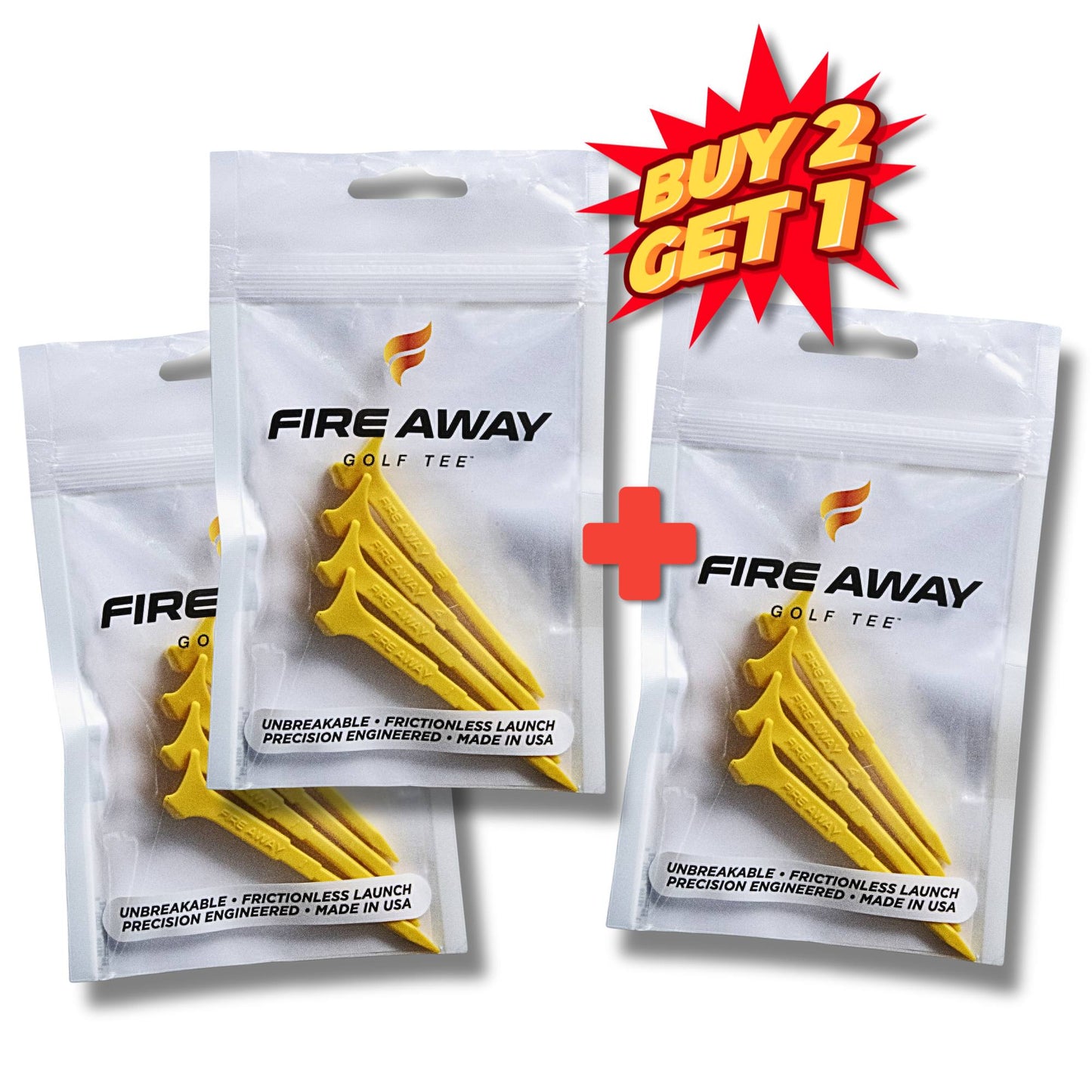 Fire Away Tee - The Unbreakable Tee for Perfect Launch