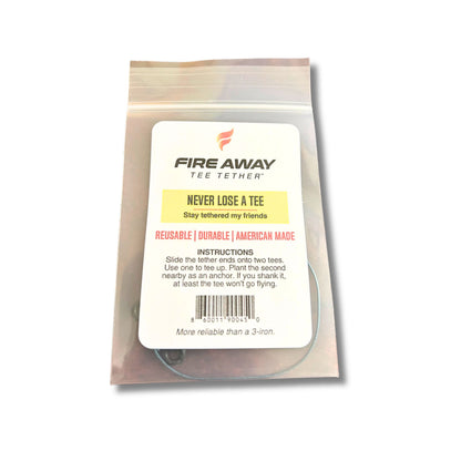 Fire Away Tee Tether – Handmade Tee Saver by Dr. Bob