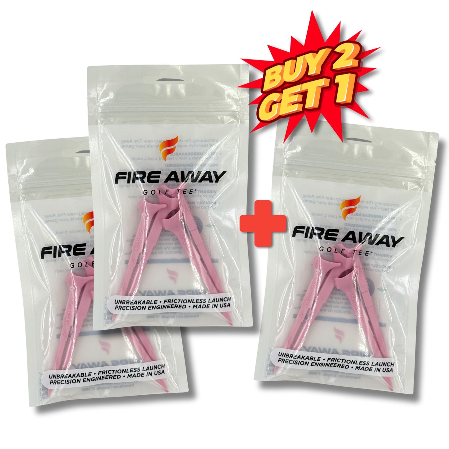 Fire Away Tee - The Unbreakable Tee for Perfect Launch