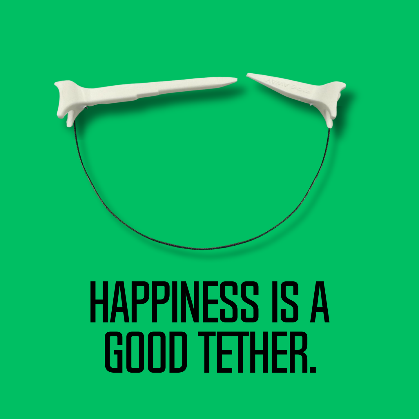 Fire Away Tee Tether – Handmade Tee Saver by Dr. Bob