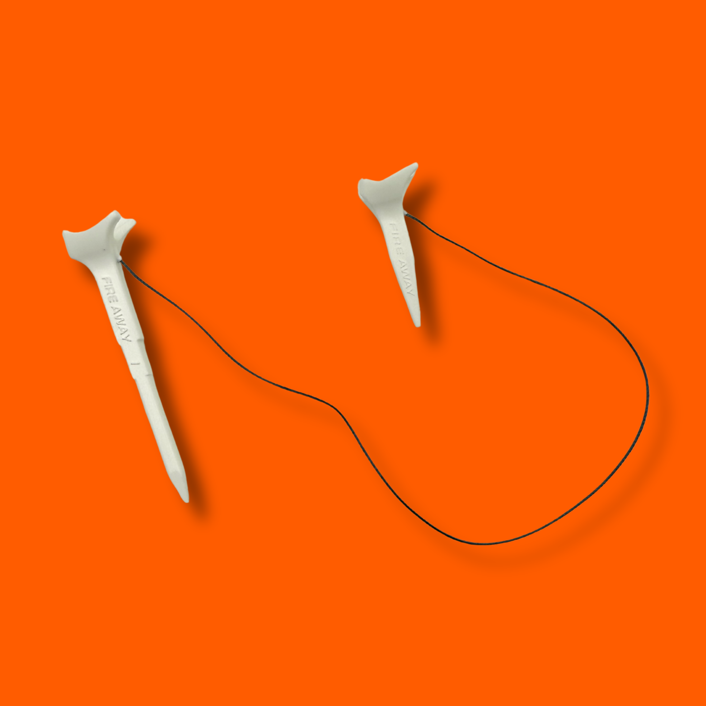 Fire Away Tee Tether – Handmade Tee Saver by Dr. Bob