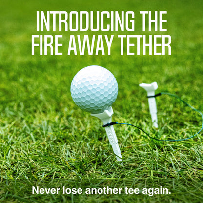 Fire Away Tee Tether – Handmade Tee Saver by Dr. Bob