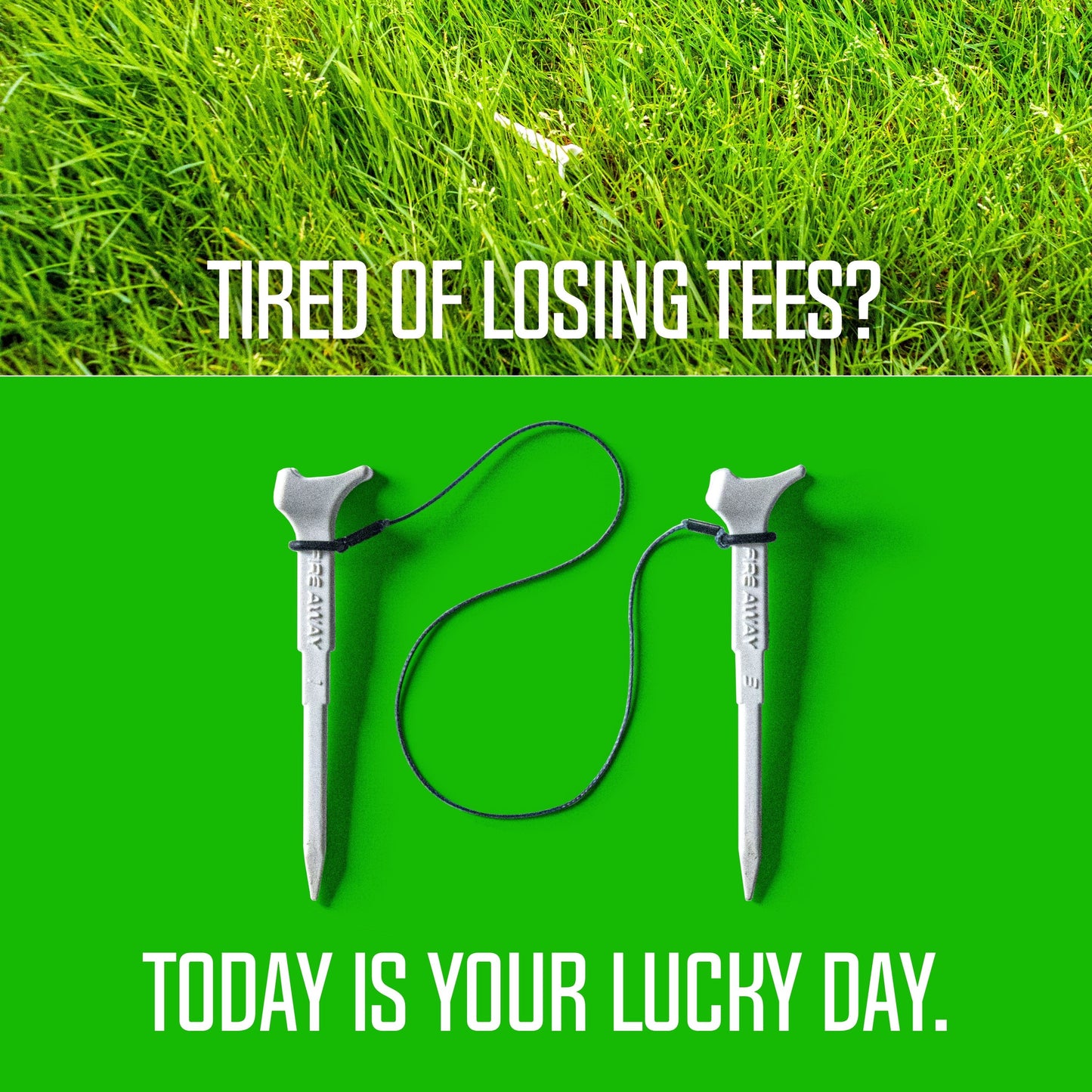 Fire Away Tee Tether – Handmade Tee Saver by Dr. Bob
